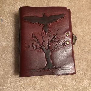 Hand bound LEATHER JOURNAL
